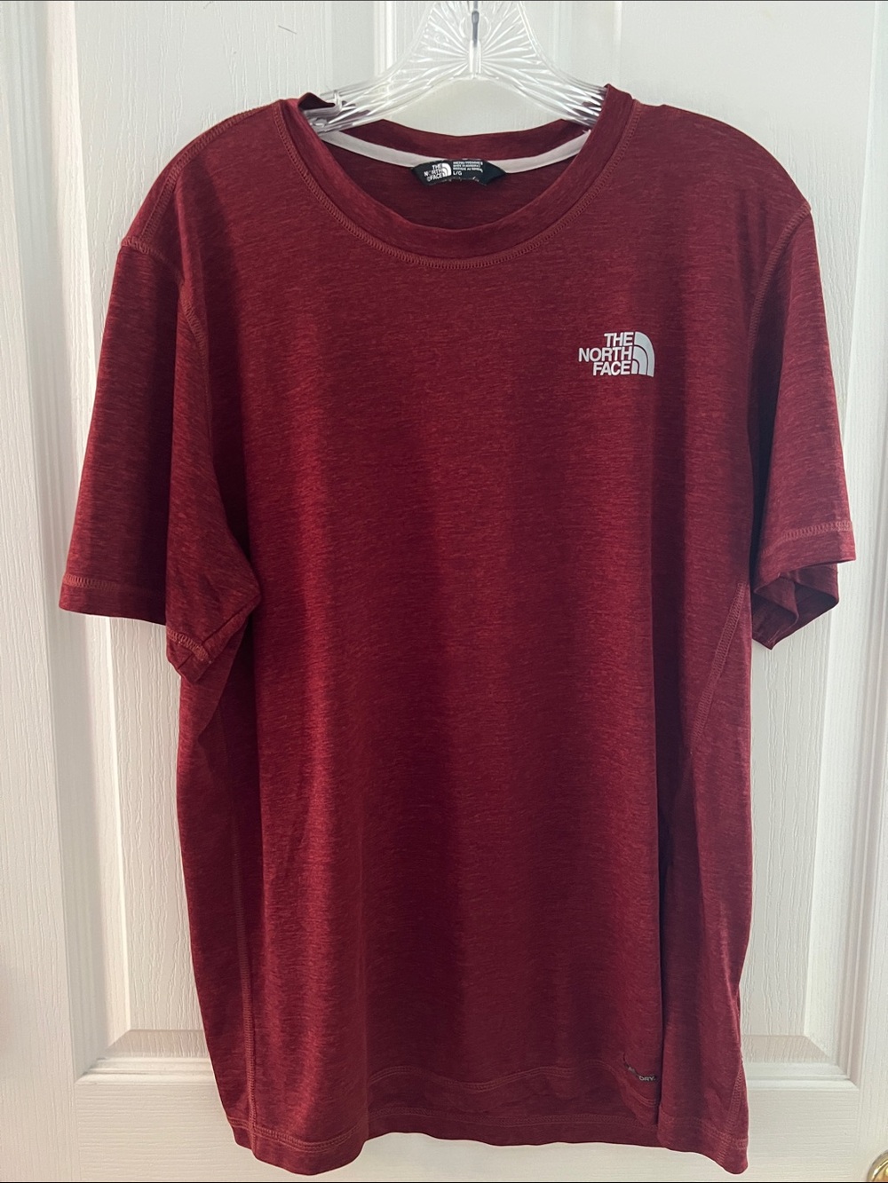 The North Face Men's Short-Sleeve Crew Tee - Maroon